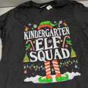 Kindergarten Elf Squad Xmas Funny Christmas Kindergarten Elf T-Shirt XL