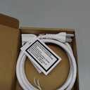 Amazon Basics Extension Cord, 3 Prong Outlet Extender, Indoor, 13 Amps, 125V, 6 Ft, White