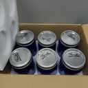 eleganttime Blue Mason Jars Wide Mouth,6 Pack Cobalt Blue Colored Mason Jars 32 oz for Canning, Pickling, Storage, DIY Crafts & Dcor