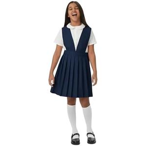 French Toast Girls' V-Neck Jumper, size L, Navy