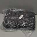 OLANLY Thick Bathroom Rugs 24x16, Extra Soft Absorbent Chenille Striped Bath Rugs, Rubber Backing, Machine Wash Dry, Bath Mats for Bathroom Floor, Tub and Shower, Home Decor Accessories, Dark Grey