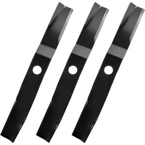 Heavy-Duty Blades Compatible with Kubota K5647-34340, K5651-34340 for 60" Decks, Mower Blades Fits on ZD21, ZD25, ZD28, ZD321, ZD326, ZD331, ZG327, 3 Pack