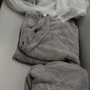 SEISSO Bath Towels Set of 4 Premium Bath Towels 35” x 63” Oversized Towels for Bathroom Quick Drying & Lightweight Bath Sheets Towels for Adults - Multipurpose Use as Bathroom, Shower (Grey)