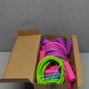 Boley Kids Jump Rope Set - 12 Pack, 7ft Durable Skipping Ropes with Non-Slip Handles for Boys & Girls, Fun Outdoor Activity, Assorted Vibrant Colors, Child-Safe Exercise Equipment