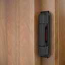 Chibery 10 Pack | 1/2 inch Overlay Semi Partial Wrap Around Cabinet Hinges, Self Closing Face Frame Variable Decorative Replacement, Kitchen Hardware, with Screw & Quiet Bumper (Matte Black)