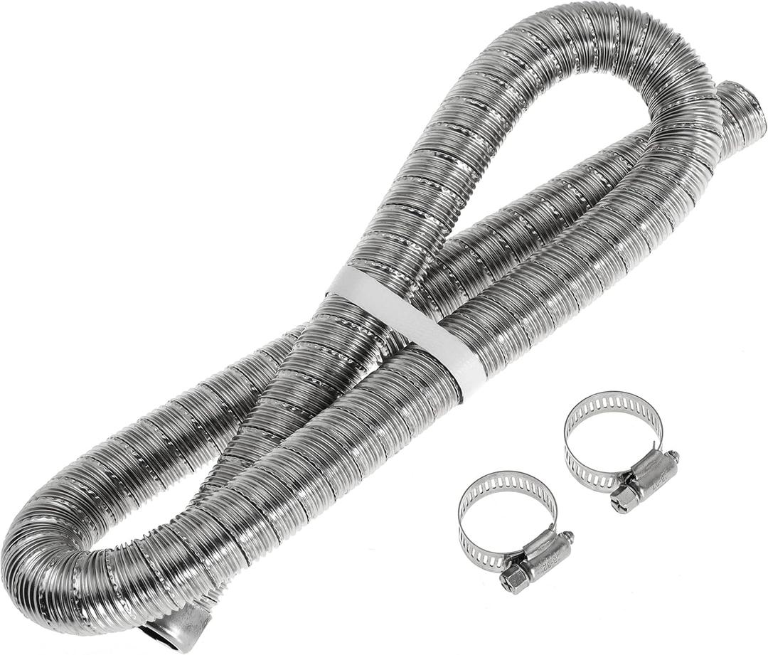 100cm 24mm Exhaust Pipe Replaces 36061296 90394 for Webasto for Eberspacher Espar Diesel Parking Heaters with Clamps