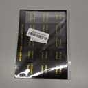 Black Gold-Foil Bible Tabs  Upgraded Version Laminated Waterproof Tabs for Bible Scholars, Fits All Major Bible Translations, Tear-Resistant Sturdy Design for Scripture Study & Chapter Markers