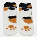 Fuzzy Socks Animal Prints 2 Pairs Kids 10-12 3 Pack (6 pairs)