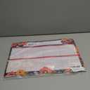 Modern Floral Sticky Note Weekly Calendar / 16.25" x 11" Repositionable Fill-in Planner/Large Weekly Undated Wall Calendar