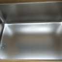 Stainless Steel Cat Litter Box, 23.6"x15.8"x8" XXL Stainless Steel Litter Box 8 inch Deep, Extra Large Metal Litterbox for Big Cats, Non Stick Surface, Easy to Clean, High Sided