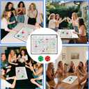 Drinking Board Games for Adults,Rubber Mat Drinking Board Game,Funny Interactive Drinking Party Game for Game Night, Birthday or Any Occasion(2-8 Players, Age 21+)