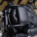 Barber Chair Hair Salon Chair, Heavy Duty 700 LBS, for Hair Stylist Barber Beauty Tattoo Massage(Black Round)