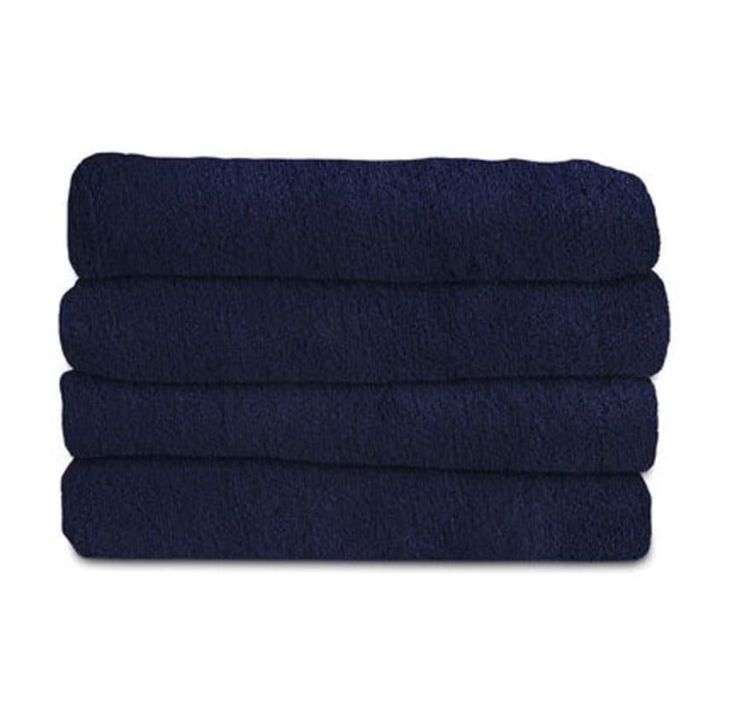 Sunbeam Royal Luxe Night Fog Heated Blanket 12-Heat Settings Auto Off Machine Washable Queen Blue