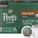 Peet's Coffee, USDA Organic Dark Roast Keurig K-Cup Pods - Alma de la Tierra 10 Count (6 Box of 10 Pods)  EXP: 12/16/2025