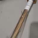 Ivilon Tension Curtain Rod - Spring Tension Rod for Windows or Shower, 24 to 36 Inch. Warm Gold