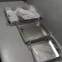 Tioncy 3 Sets Baking Stainless Steel Pan with Lid, 17/13/11 Inch