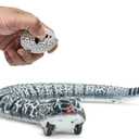 Top Race Remote Control Rattle Snake - Realistic Robot Snake Toy with Infrared Receiver - Rc Animal Prank Toy Perfect for Kids Ages 4 Up or for Adult Pranks - Makes a Great Gift