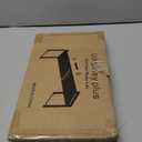 Expandable Cabinet Shelf Organizer 16-26" L Stackable Kitchen Counter Shelf Rack Sink Riser Countertop Storage Black (Normal 7.9D)