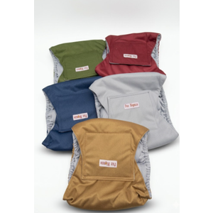 5 Pack Dog Diapers Male Reusable, Premium Belly Bands for Dogs, High Absorbing Male Dog Pee Wraps for Doggie in Incontinence or Excitable Urination , Medium