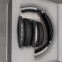 Wentronic Y02 Active Noise Cancelling Headphones,60H Battery,5 EQ Music Modes,Hi-Res Audio,Deep Bass,Foldable Wireless Over Ear Bluetooth 5.4 Headset,Breathable Leather Earpads (Grey)