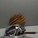 Carbon Steel Wok Pan, 14 Piece Woks & Stir-Fry Pans Set with Wooden Lid Cookwares, No Chemical Coated Flat Bottom Chinese Pan for Induction, Electric, Gas, Halogen All Stoves - 12.6''