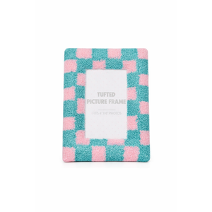 Tufted Picture Frame Fits 4x6 photos