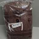 Pink Queen Women's V Neck Bodycon Sweater Dress 2026 Long Sleeve Half Button Slim Fitted Ruffle Ribbed Knit Maxi Pencil Dress (Medium, Chocolate)