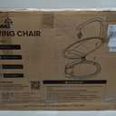 Grownsy Baby Swings for Infants, Dual Motion Side-to-Side & Front-to-Back Baby Swing Rocker with 5 Speeds and Built-in Music, 270 Seat Rotation, 5-Point Harness for Newborn 0-9 Months
