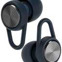 Hears Plus Ear Plugs for Noise Reduction - Patented Reusable Concert Earplugs, 25dB SNR Sound Reduction, Hypoallergenic for Musicians, Motorcycle and Sleeping with 4 Tip Size