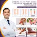 Insoles for Plantar Fasciitis, DynWalker Orthotic Inserts,Metatarsalgia Insoles,Relieve Achilles Tendonitis,overpronation,  M 8-8.5 | W 10-10.5
