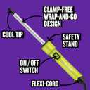 Bed Head Curlipops .5 Tourmaline Ceramic Skinny Pop Styling Iron | Clamp-Free Curling Wand | for Tight, Bouncy Curls (1/2 Inch)