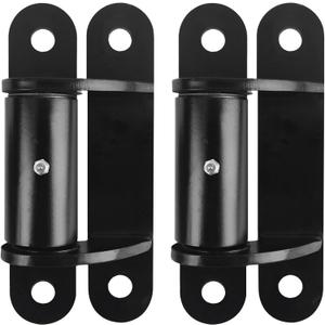 7" 2062P Heavy Duty Gate Hinges 1100lb Capacity - Bolt On/Weld On Carbon Steel Hinges for Driveway Gates, Fence & Barn Doors - Ball Bearing Design, Rust-Black Resistant Finish 2pcs
