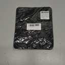 2 x ALOANES Mouse Pad with Stitched Edge, Non-Slip Rubber Base Mouse Mat for Laptop& Computer, Small Mouse Pad for Gamer, Office & Home, Black Square Mousepad 9.8''x 8.3''x 0.08''