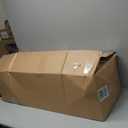 Artificial Ficus Tree Indoor 7FT Fake Plants Large Artificial Plant with Crack White Tall Planter, Green Lifelike Lush Fake Ficus Tree for Home Living Room Bedroom Outdoor Balcony House Office Decor