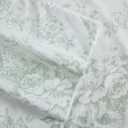 Laura Ashley - Twin XL Sheets, Cotton Percale Bedding Set, Lightweight & Breathable Home Decor (Toile Delight Green, Twin XL)