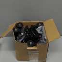 Outdoor Spotlight Warm White 2700K, 10W LED Spot Lights Outdoor for Yard Garden Tree, 120V Plug in Landscape Lighting with IP65 Waterproof for Halloween Christmas Decor, 4 Pack