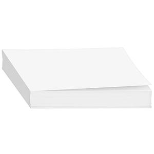 Half Letter Size - 8.5 x 5.5 Inches Copy Paper, White Memo Sheets, 20lb Paper, 500 Sheets Per Pack (8.5 x 5.5)