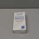 Cot Sheets 25" x 75", Cot Size Sheet Fitted with Narrow Twin/Camp Bunk/Rvs Bunk/Guest Beds/Army Cots/Trifold Mattress, Super Soft Breathable Microfiber Bed Cover, Bottom Sheet, Gray