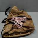 Multifunctional Diaper Bag Tote for Women Convertible Everyday Tote Backpack Large Capacity Bag with 15 Compartments (Khaki)