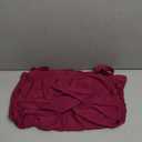 Firpearl Womens Underwire Tankini Top Only Twist V Neck Swimsuits for Big Busted Ruched Tummy Control Bathing Suit Tops (14, Amaranth)