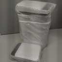 Bathroom Trash Cans with Lid 2 Pack 2.2 Gallon Touchless Automatic Motion Sensor Small Slim Garbage Can, Smart Electric Narrow Garbage Bin for Bedroom Office Kitchen (White)