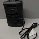 Space Heater, 1500W Electric Heaters Indoor Portable with Thermostat, PTC Fast Heating Ceramic Room Small Heater with Heating and Fan Modes for Bedroom, Office and Indoor Use (10IN)