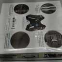 Weighted Vest, 6lb/8lb/10lb/12lb/16lb/20lb/25lb/30lb Weight Vest for Men Women, Body Weight Vests Adjustable with Reflective Stripe for Strength Training, Running, Workout, Jogging, Walking (Black)