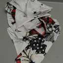 Horaldaily Christmas Tablecloth 6060 Inch Square, Christmas Trees Buffalo Plaid Red Washable Table Cover for Party Picnic Dinner Decor