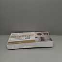 Towel Rack with Towel Bar Holder Suction Cup Foldable Towel Shelf No Drill with 7 Hooks Rustproof Towel Storage Wall Mount for Bathroom Lavatory Matte Blackish Gray20 Inch