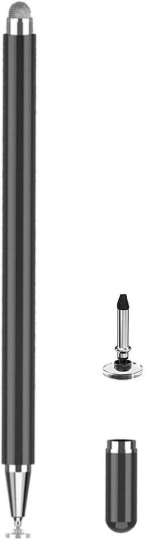 Stylus Pen for Samsung Galaxy Tab Tab A9+ / A8 / A7 / A7 Lite, High Sensitivity & Precision Capacitive Styli Pencil for Apple iPad/iPad Pro/Fire HD/Microsoft/Surface/All Touch Devices (Black)