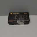 Home Security Door Lock, Door Reinforcement Lock for Kids Safety Child Proof Door Latch for Top Front Door Metal Swinging Inward High Night Door Locks Withstand 800lbs from Inside Swing Door Chain