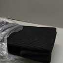 Large Storage Baskets for Shelves, Closet Organizers Bins for Clothes Blanket Towels, Baby Nursery, Toy Baskets Box, Woven Rope Baskets, 17 x 13 x 7.5, 2 Packs Black