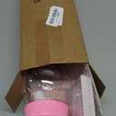 Glenmal 52 Pcs Baby Shower Games Gift Sets Large Baby Bottle for Shower Game Guess How Many Candies Decorations for Gender Reveal (Pink Bow)