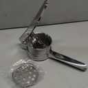 Zerodeko 1set Stainless Steel Potato Ricer and Masher Multi-functional Kitchen Tool for Mashing Potatoes Sweet Potatoes and More Easy to Clean Comfortable Grip for Smooth Purees